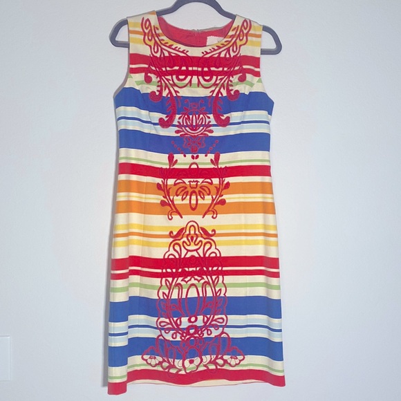 Size 8 Anthropologie embroidered Tabitha dress - Picture 1 of 4